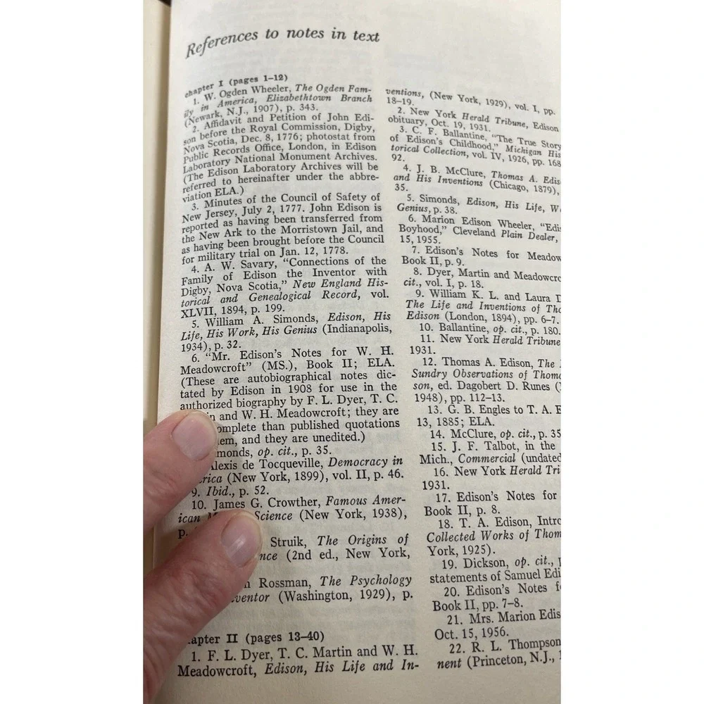 EDISON:‎ A Biography by Matthew Josephson 1959 1st edition Hardcover